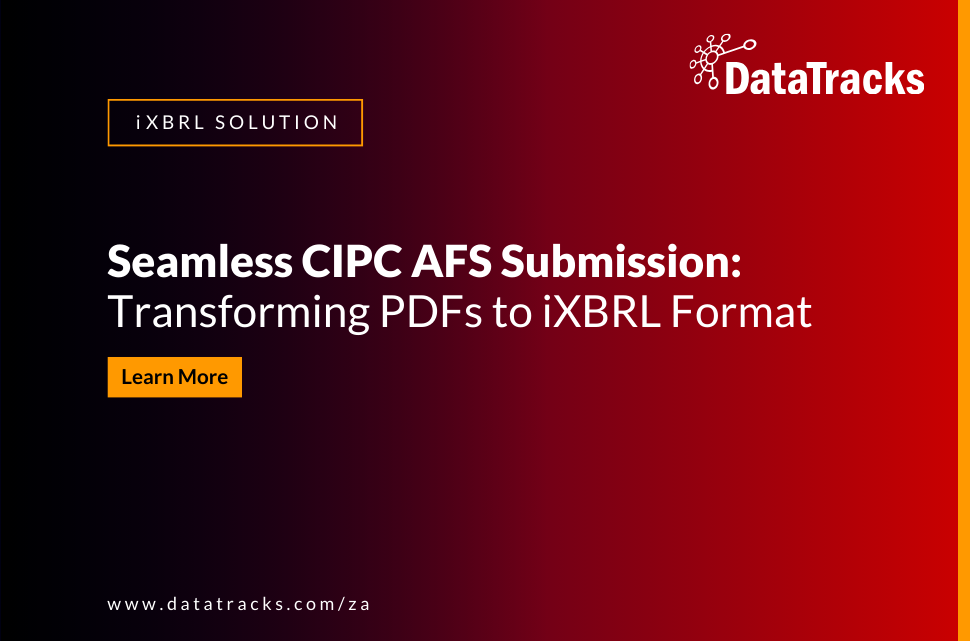 Seamless CIPC AFS Submission: Transforming PDFs to iXBRL Format